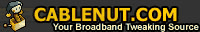 CableNut.com 2001 banner: Your Broadband Tweaking Source